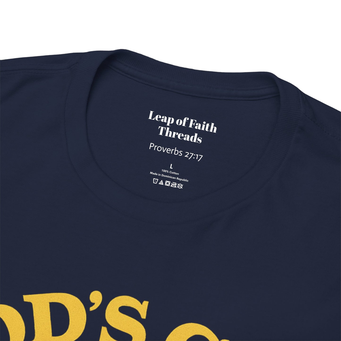 God's Gym - Iron Sharpens Iron Unisex Tee