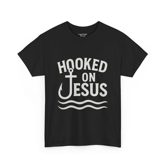 Hooked on Jesus Unisex Tee
