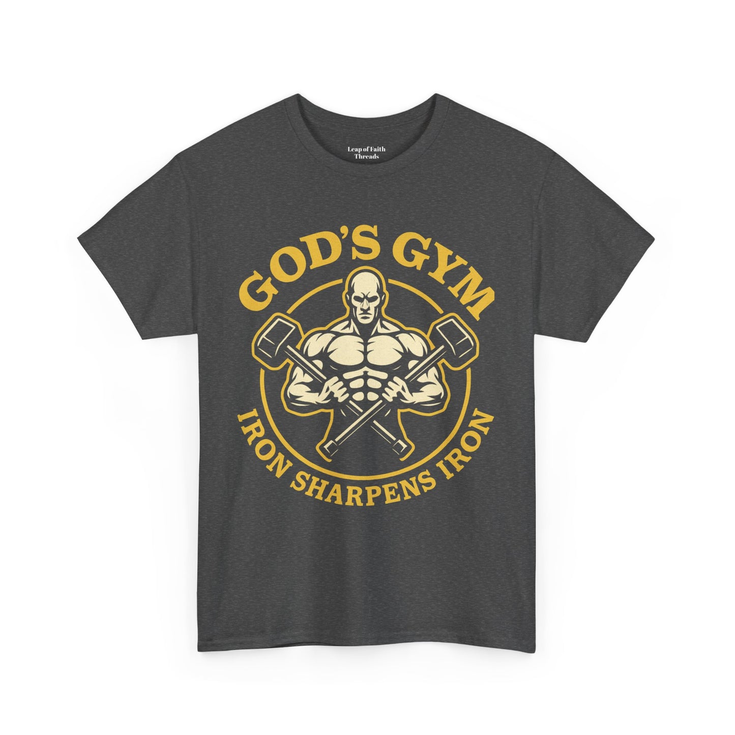 God's Gym - Iron Sharpens Iron Unisex Tee