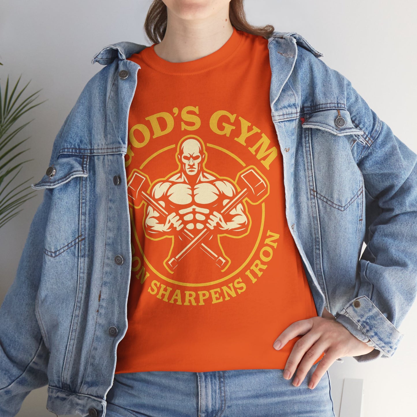 God's Gym - Iron Sharpens Iron Unisex Tee