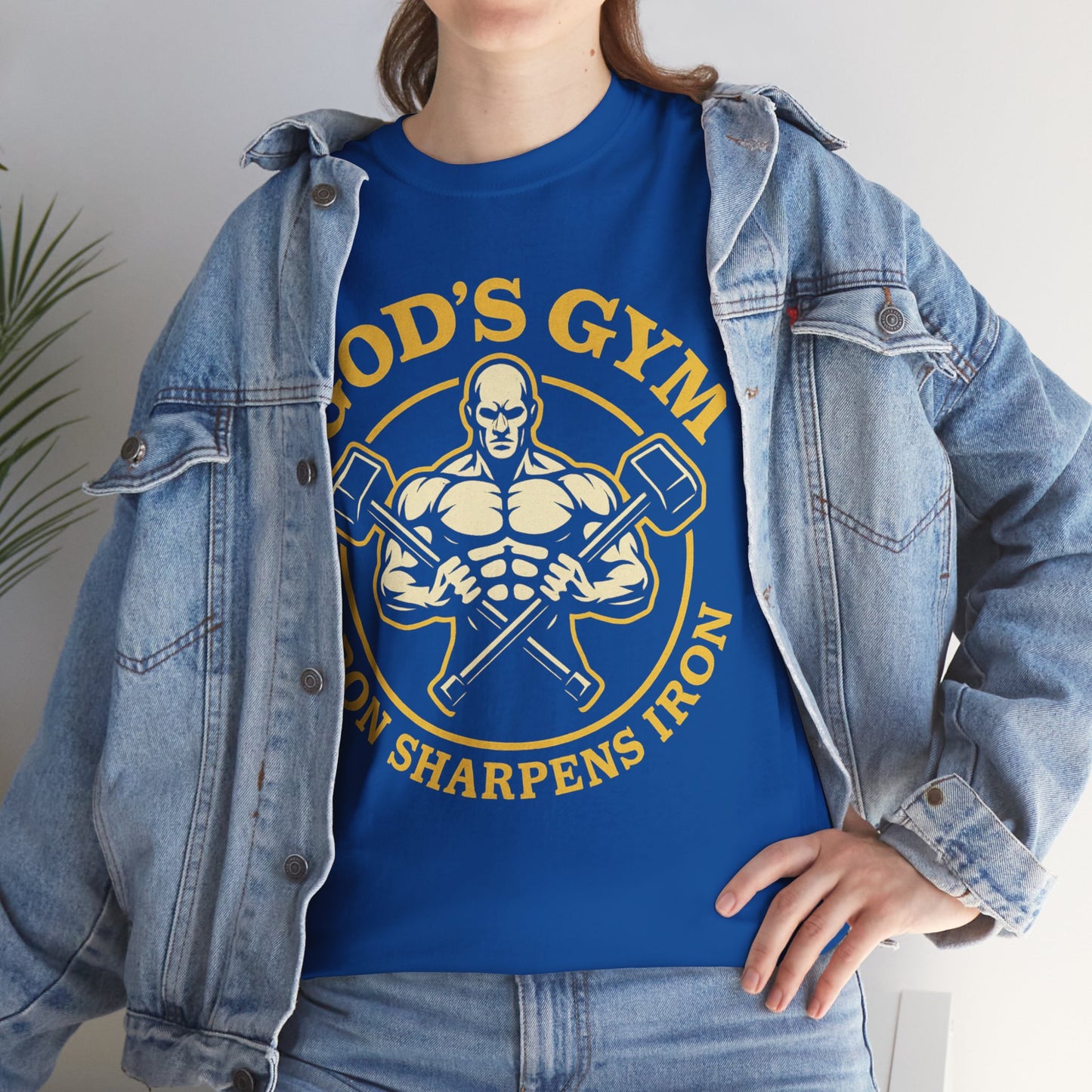 God's Gym - Iron Sharpens Iron Unisex Tee