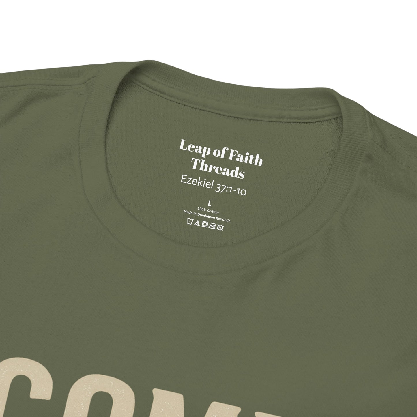 Ezekiel 37:1–10 “Come, Breath, Spirit of God” Unisex Tee