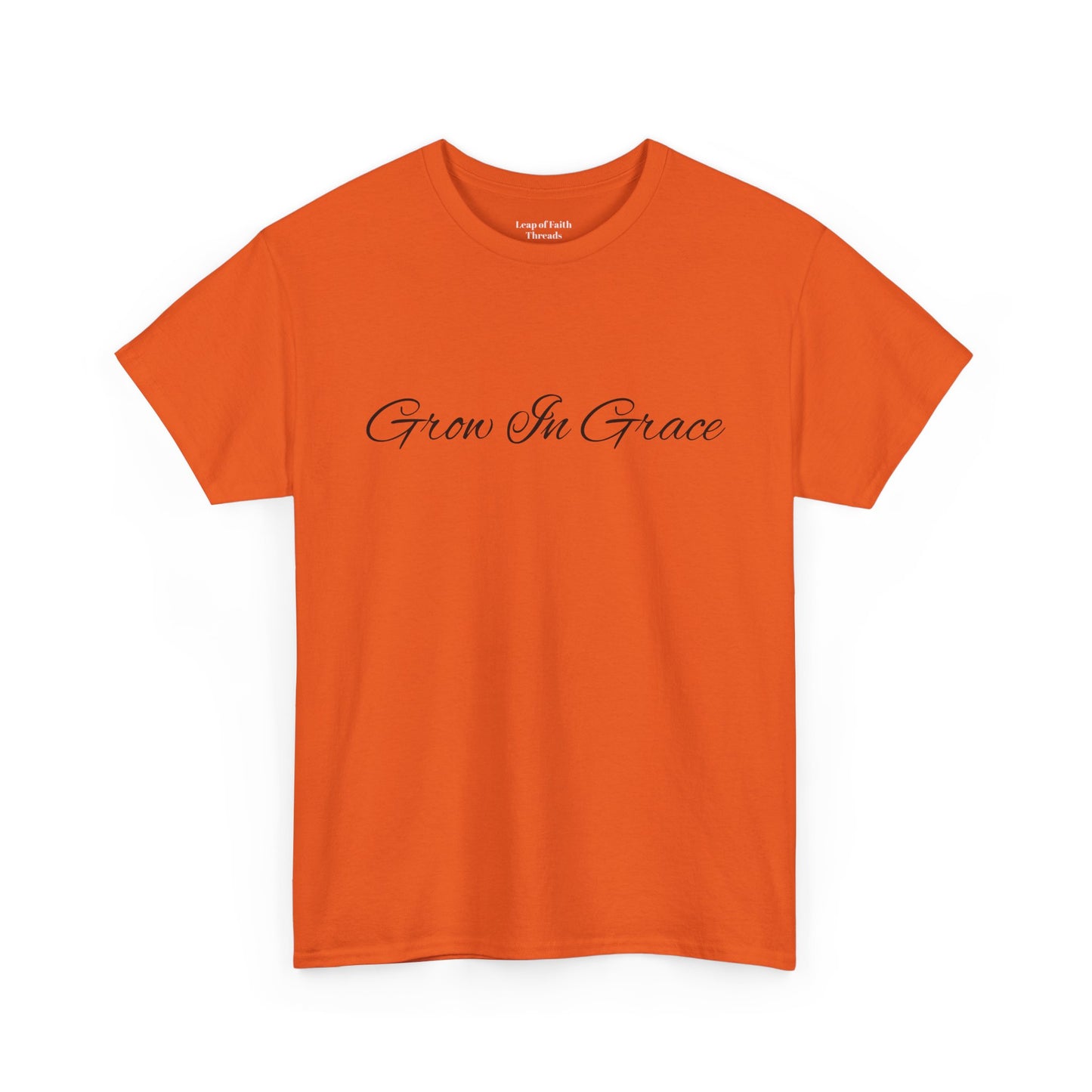 Grow in Grace Floral Scripture Tee – 2 Peter 3:18