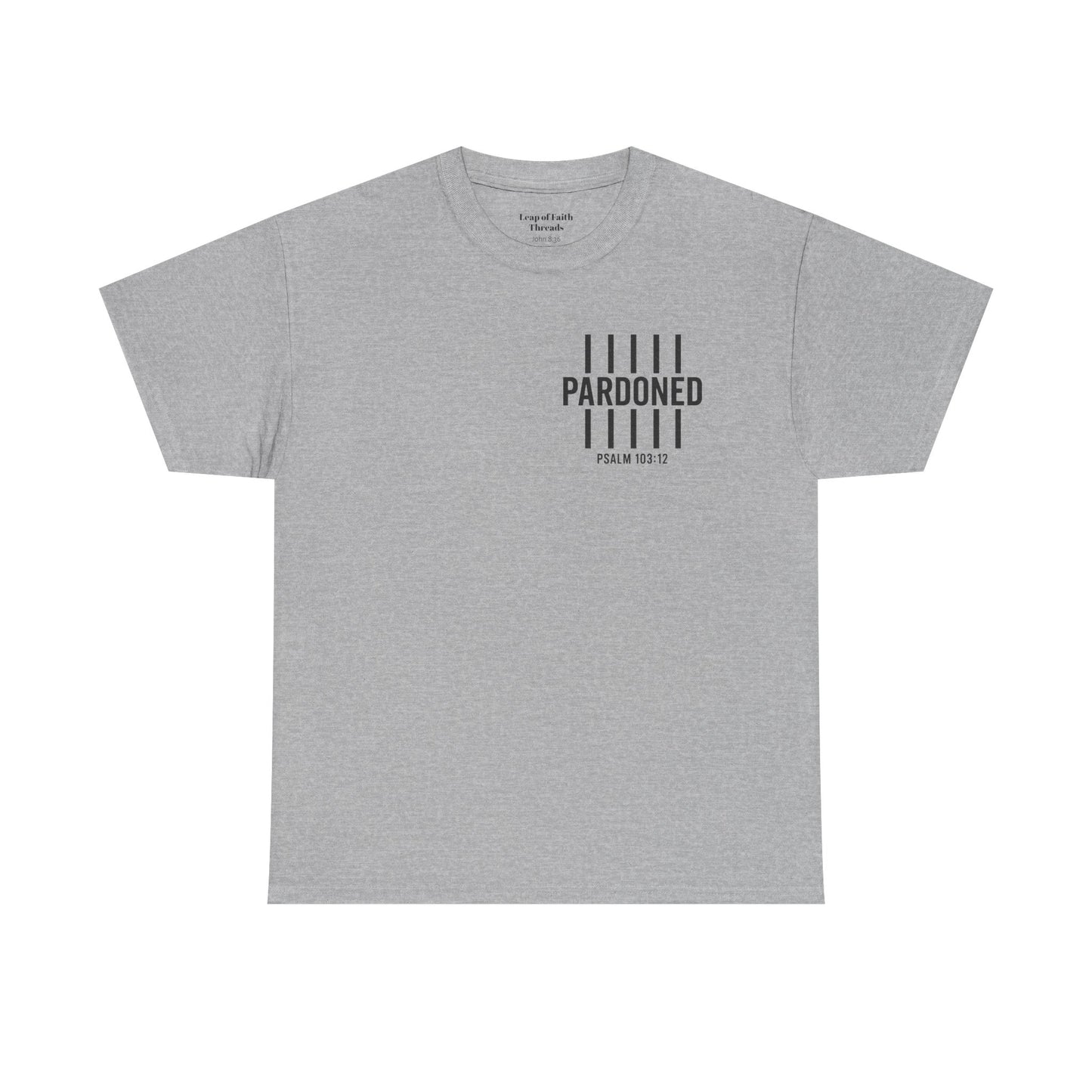 Pardoned - Psalm 103:12 Unisex Tee