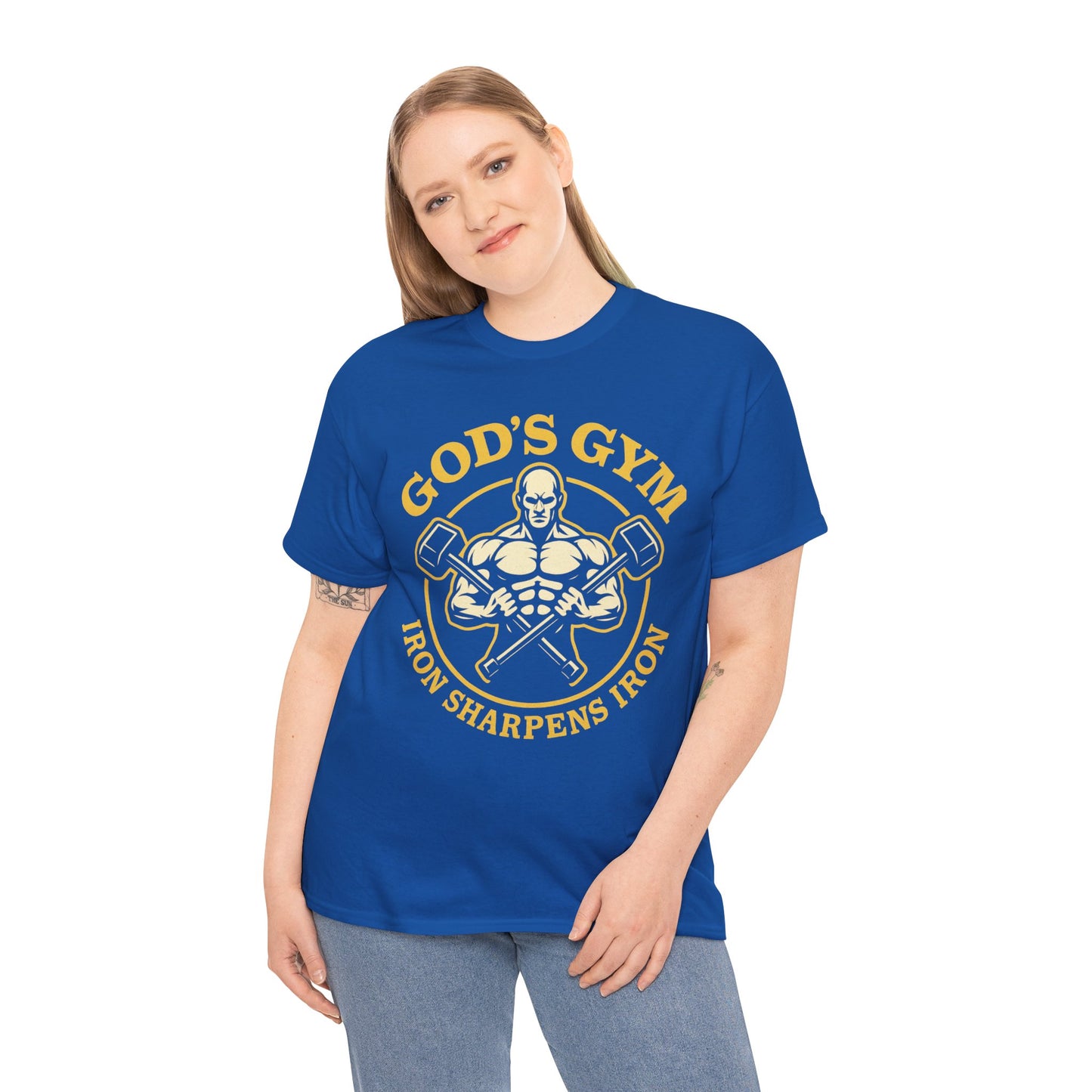God's Gym - Iron Sharpens Iron Unisex Tee