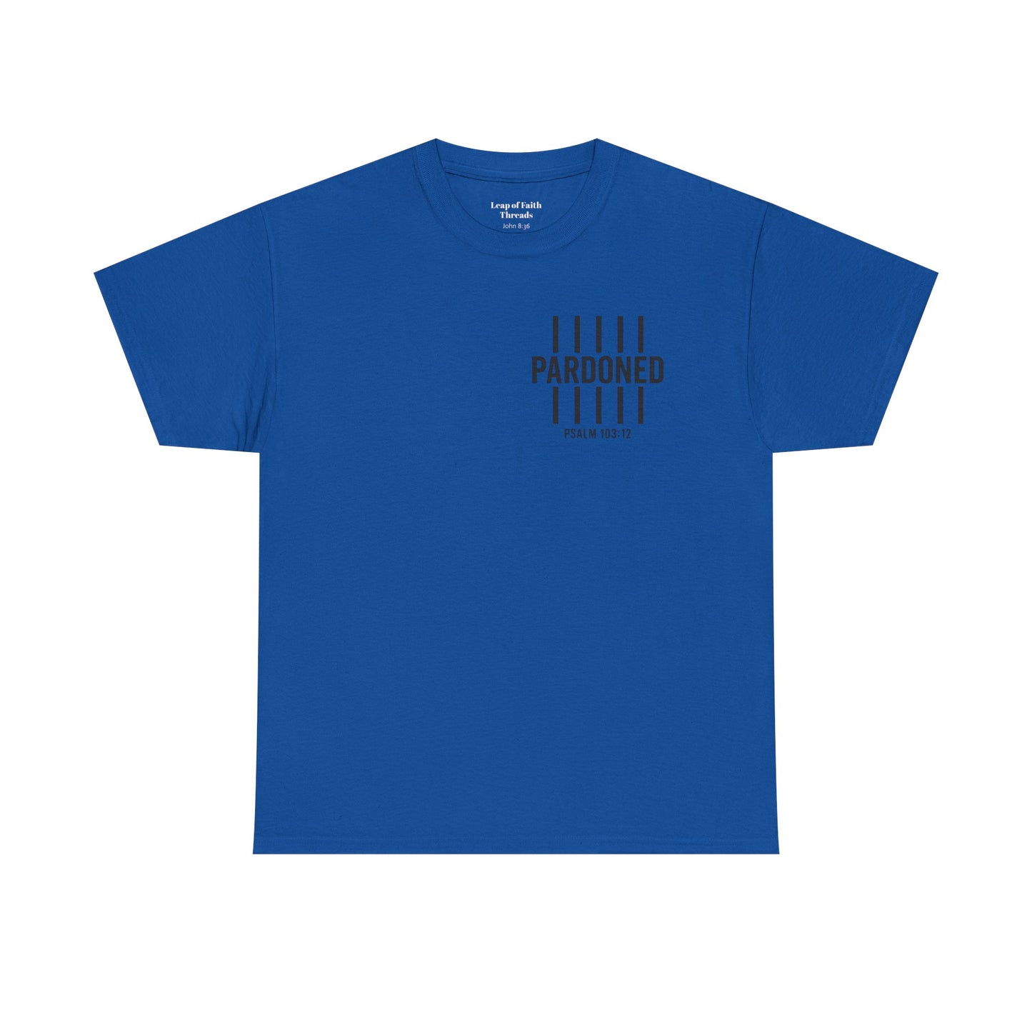 Pardoned - Psalm 103:12 Unisex Tee