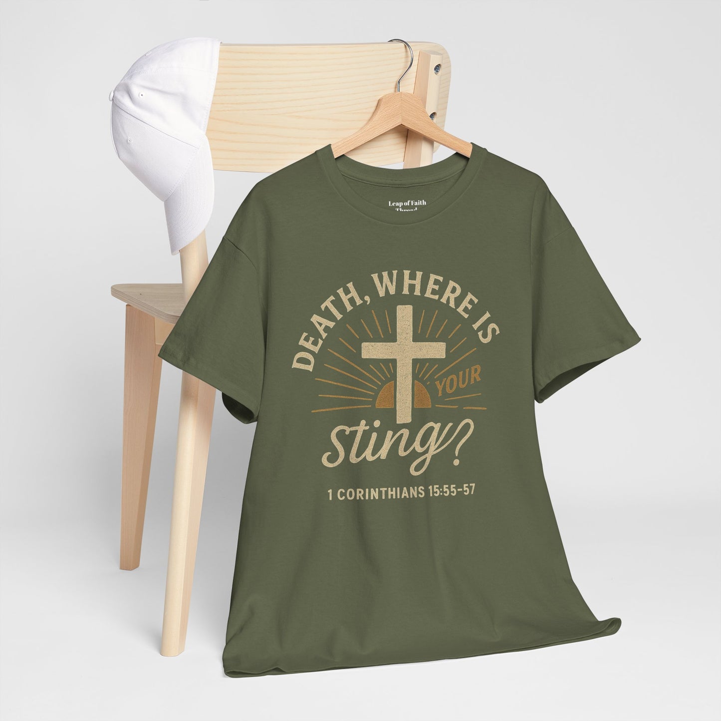 Death where is your sting Unisex Tee
