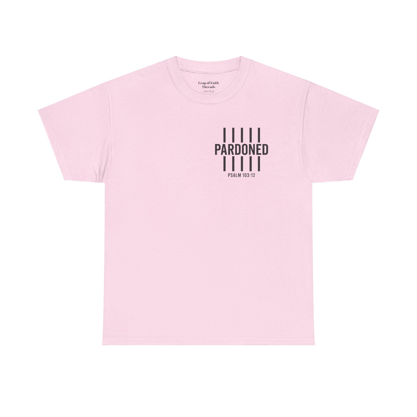 Pardoned - Psalm 103:12 Unisex Tee