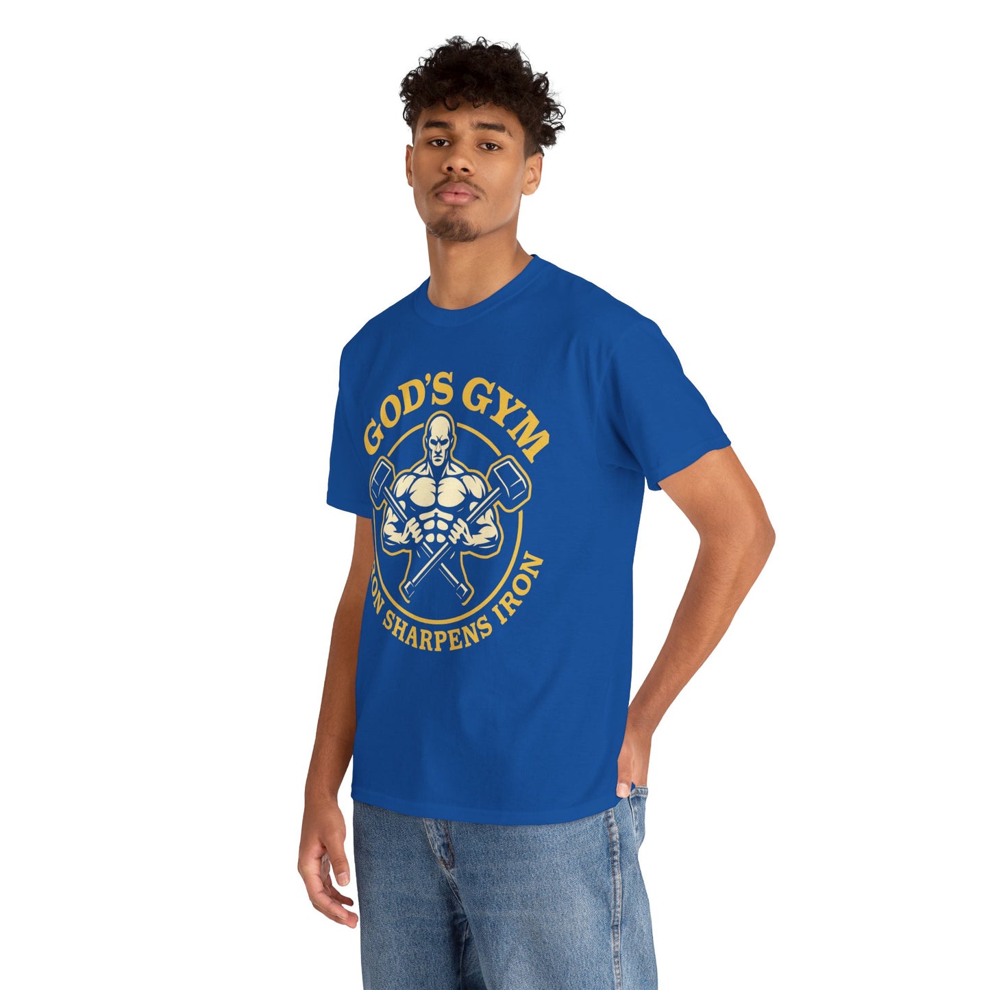 God's Gym - Iron Sharpens Iron Unisex Tee