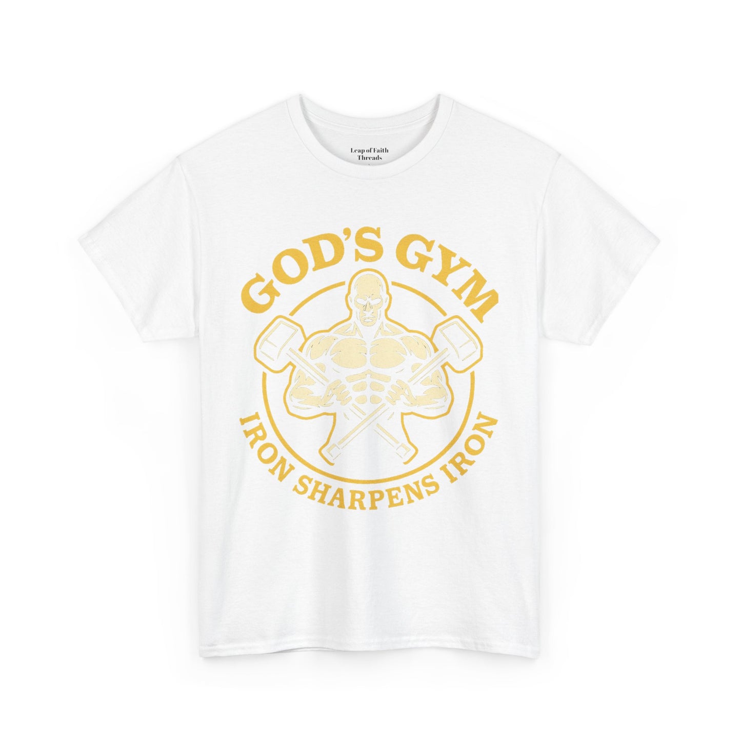 God's Gym - Iron Sharpens Iron Unisex Tee