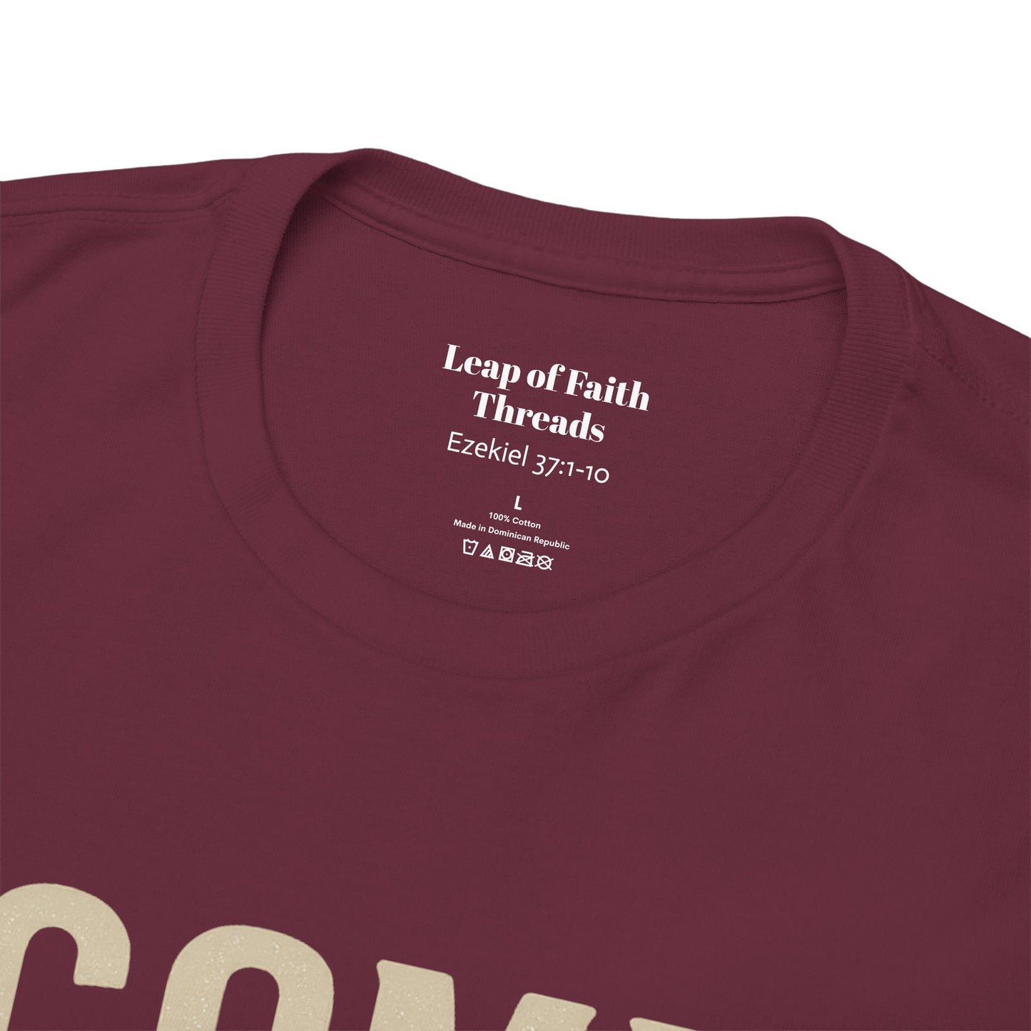 Ezekiel 37:1–10 “Come, Breath, Spirit of God” Unisex Tee