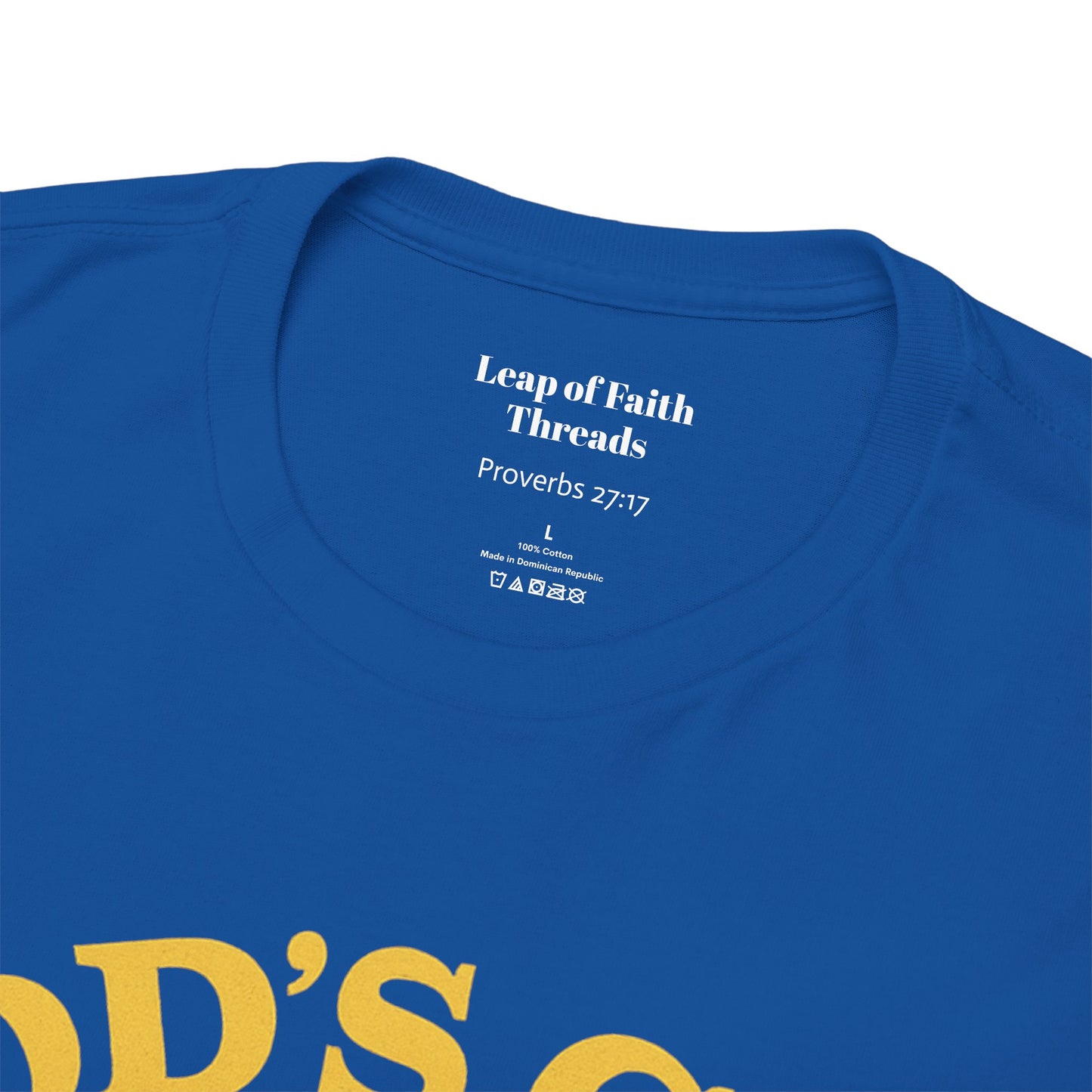 God's Gym - Iron Sharpens Iron Unisex Tee
