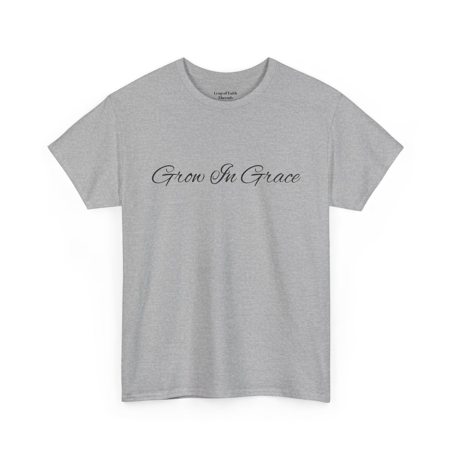 Grow in Grace Floral Scripture Tee – 2 Peter 3:18