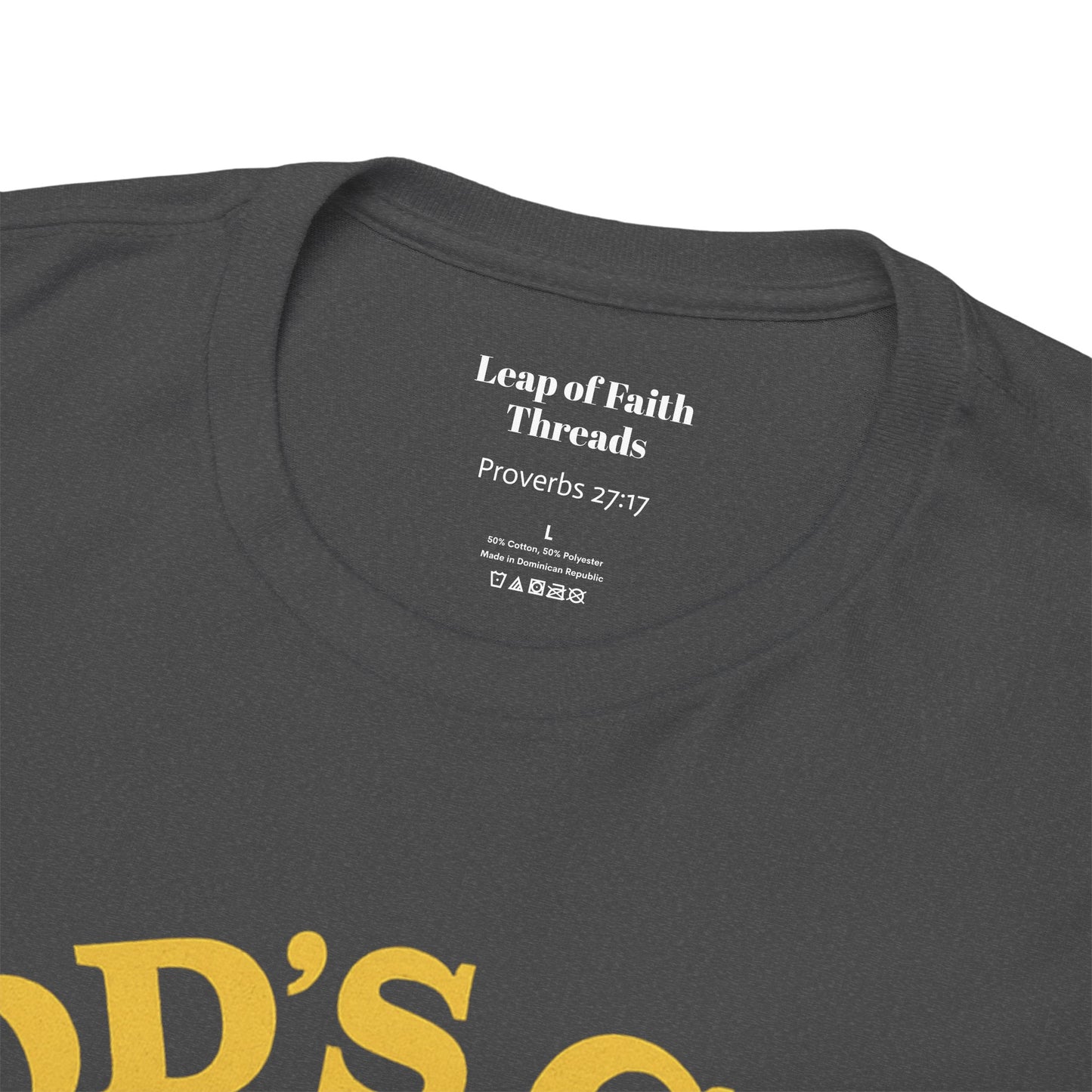God's Gym - Iron Sharpens Iron Unisex Tee