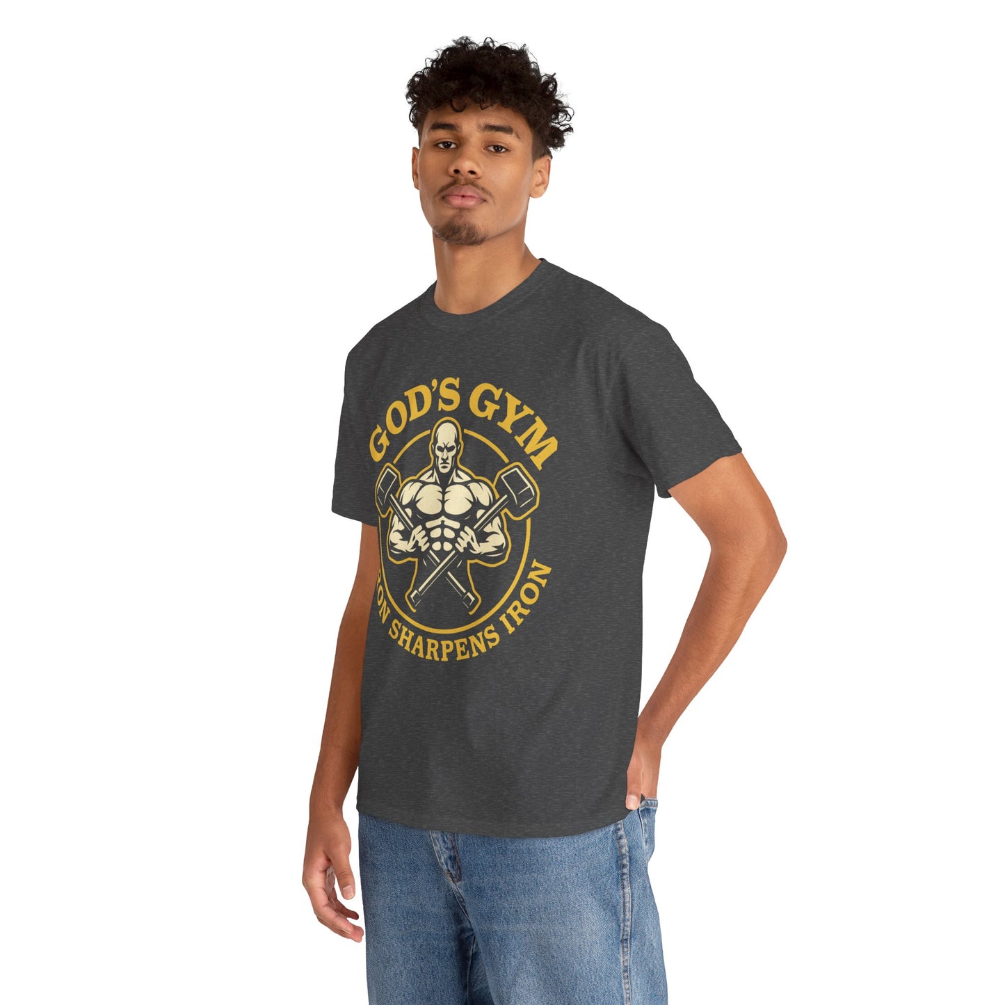 God's Gym - Iron Sharpens Iron Unisex Tee
