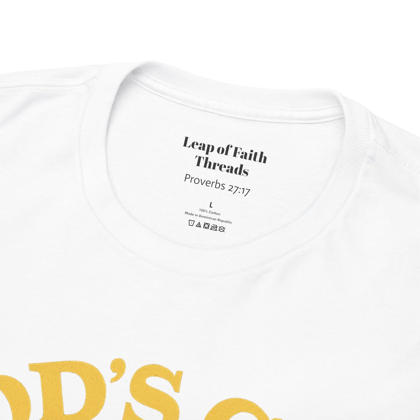 God's Gym - Iron Sharpens Iron Unisex Tee