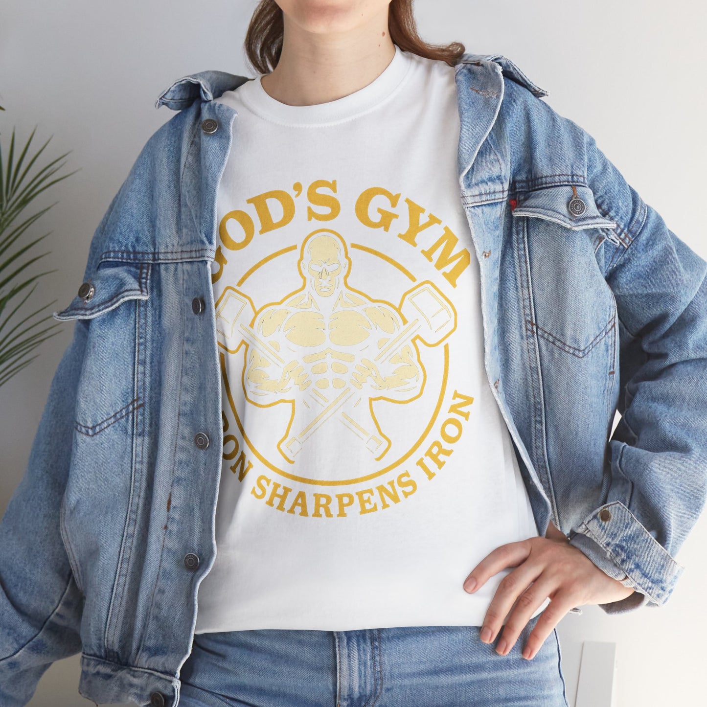 God's Gym - Iron Sharpens Iron Unisex Tee