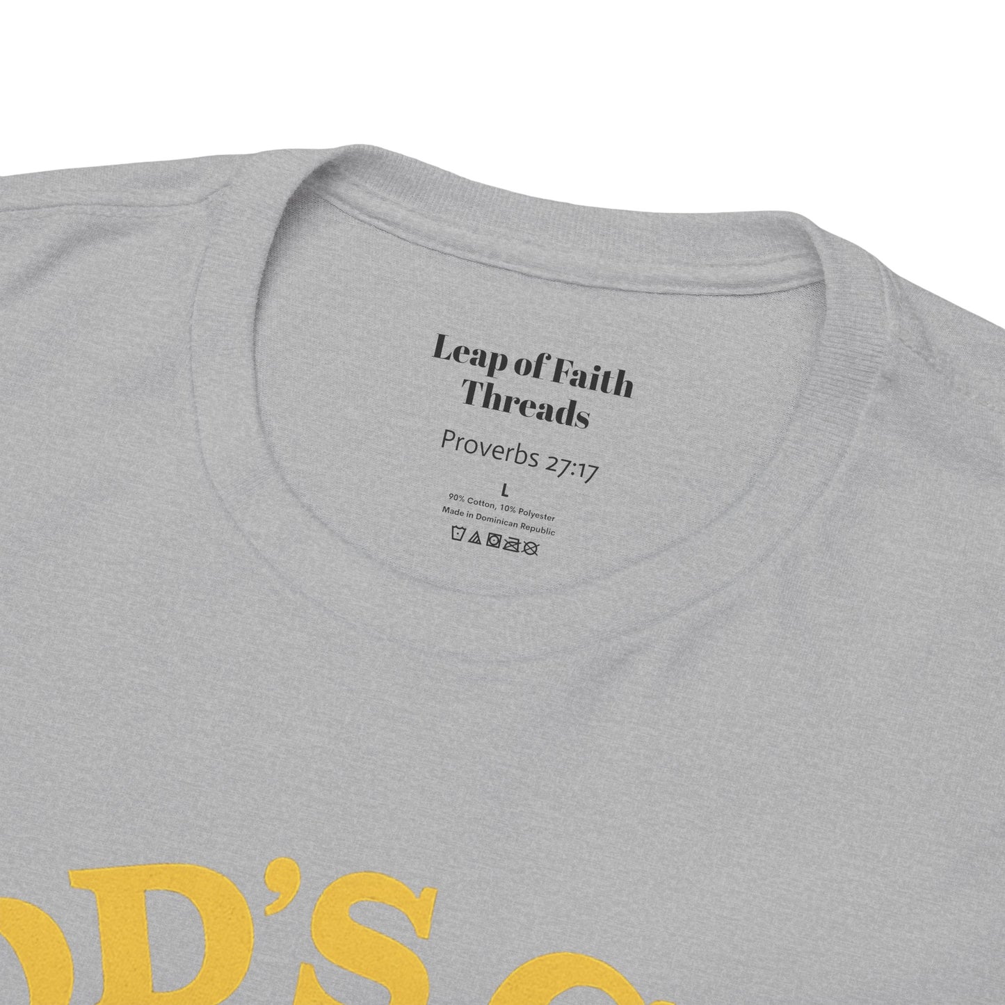 God's Gym - Iron Sharpens Iron Unisex Tee