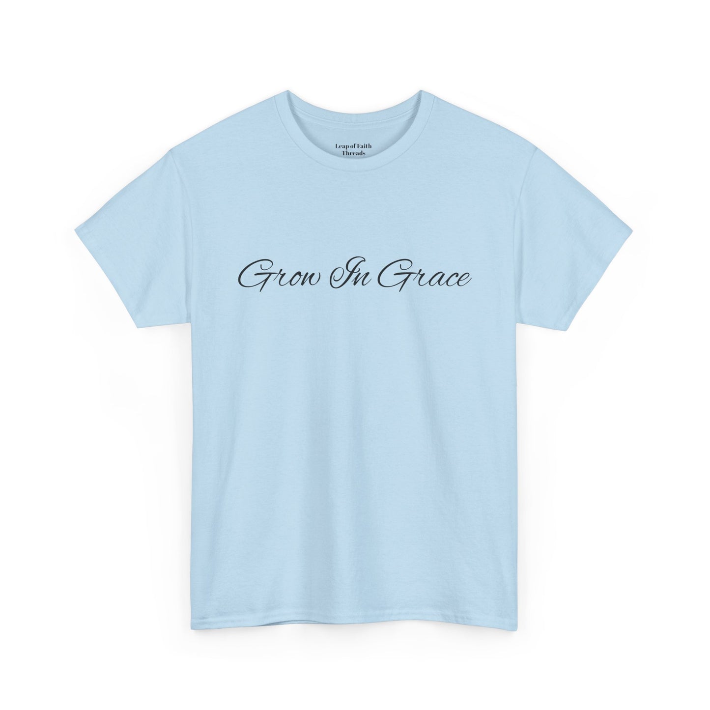 Grow in Grace Floral Scripture Tee – 2 Peter 3:18