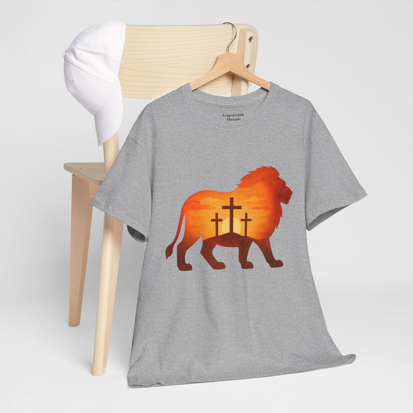 Faith-Inspired Lion Tee