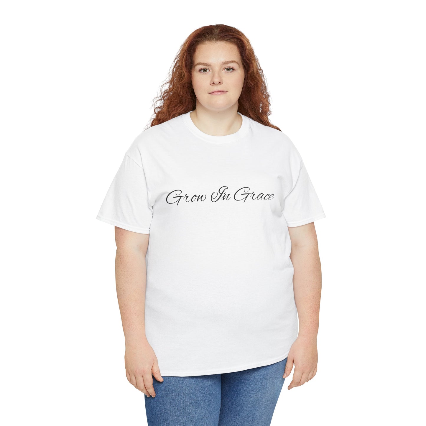 Grow in Grace Floral Scripture Tee – 2 Peter 3:18