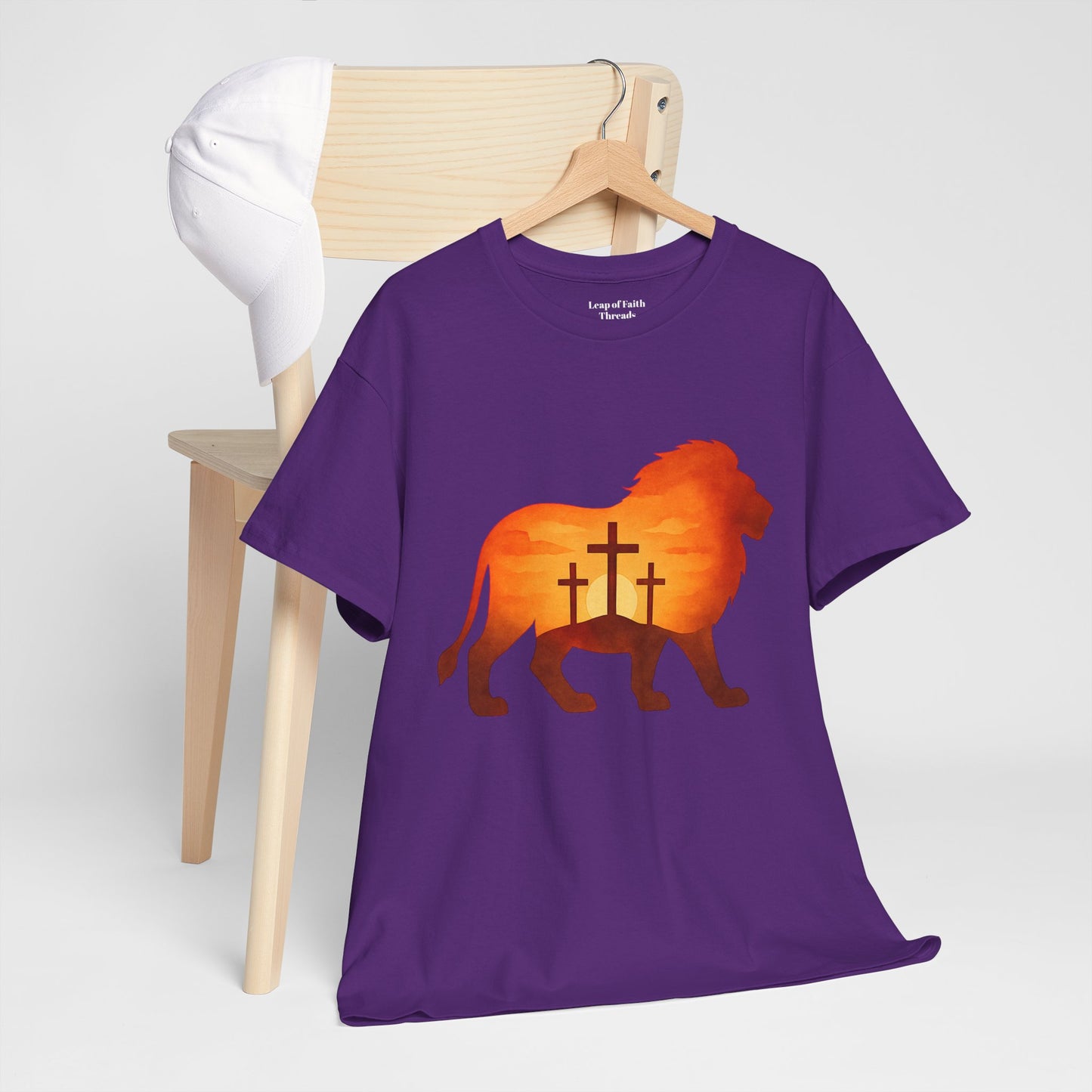 Faith-Inspired Lion Tee