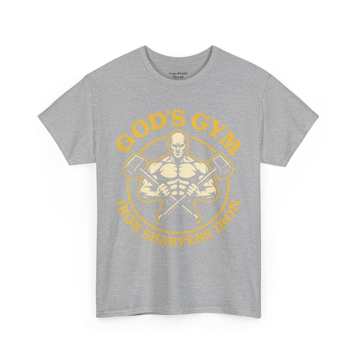 God's Gym - Iron Sharpens Iron Unisex Tee