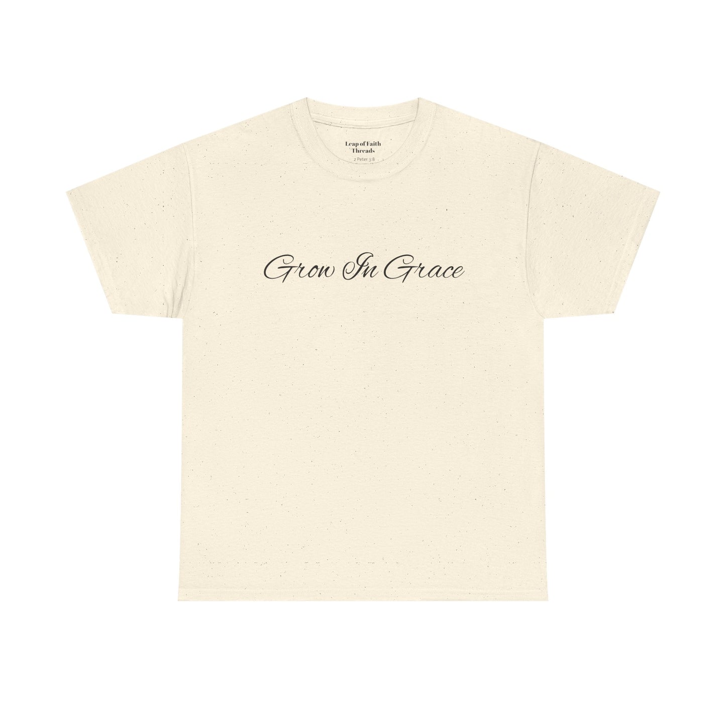 Grow in Grace Floral Scripture Tee – 2 Peter 3:18