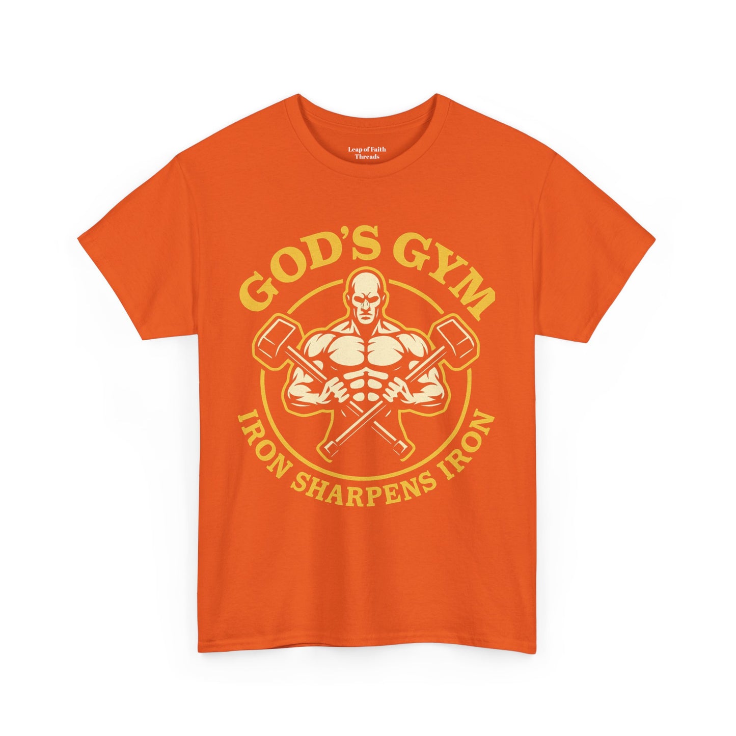 God's Gym - Iron Sharpens Iron Unisex Tee