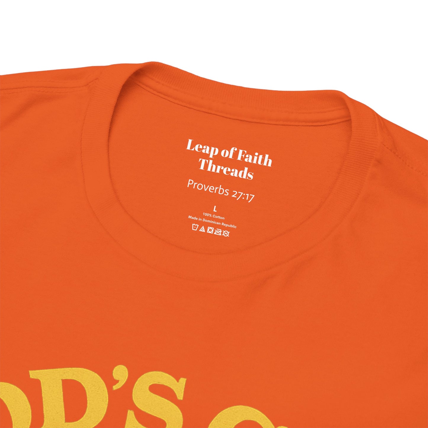 God's Gym - Iron Sharpens Iron Unisex Tee