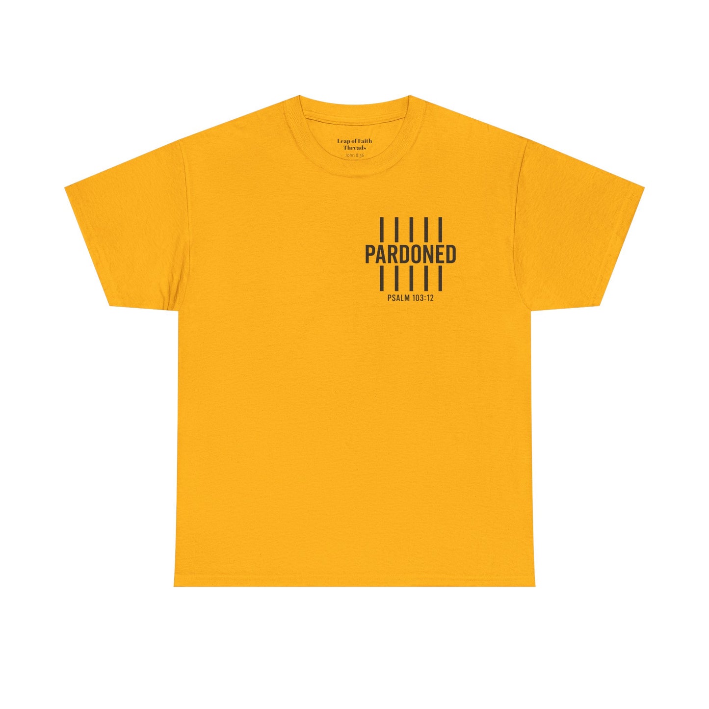 Pardoned - Psalm 103:12 Unisex Tee