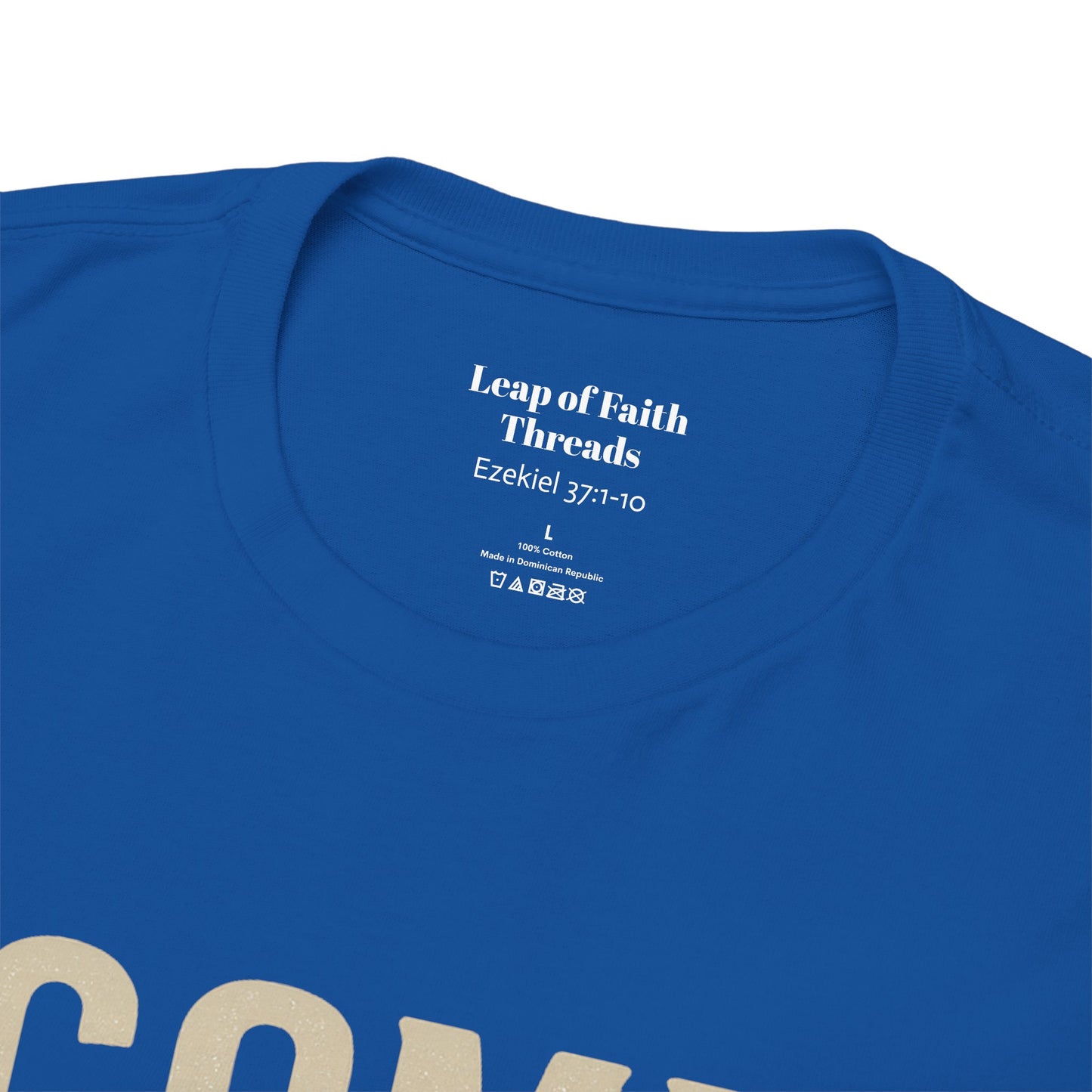 Ezekiel 37:1–10 “Come, Breath, Spirit of God” Unisex Tee