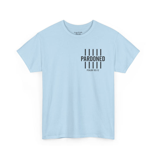 Pardoned - Psalm 103:12 Unisex Tee
