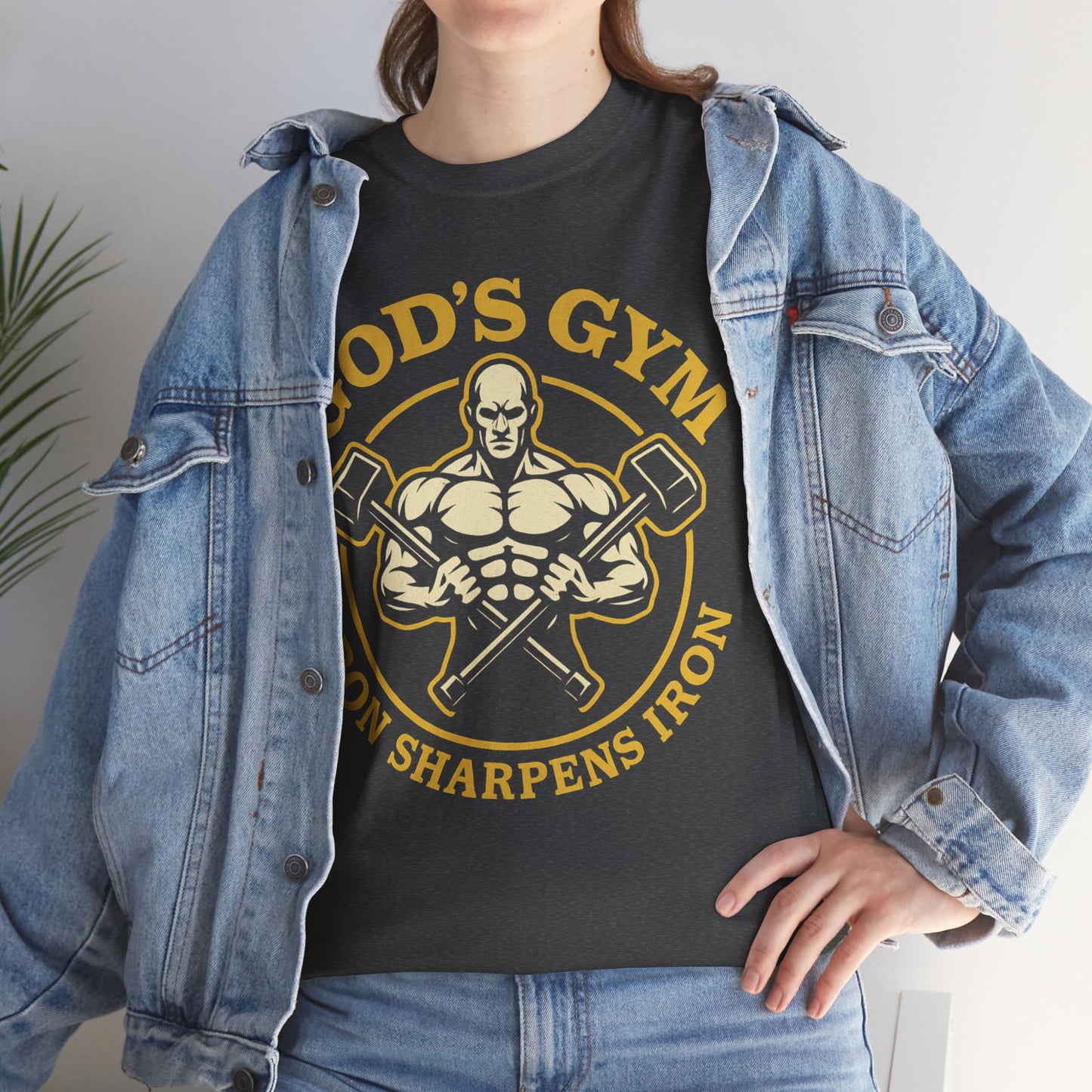 God's Gym - Iron Sharpens Iron Unisex Tee