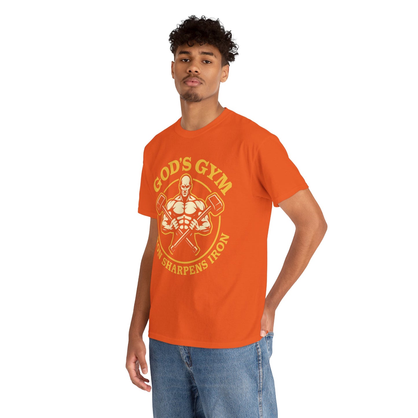 God's Gym - Iron Sharpens Iron Unisex Tee