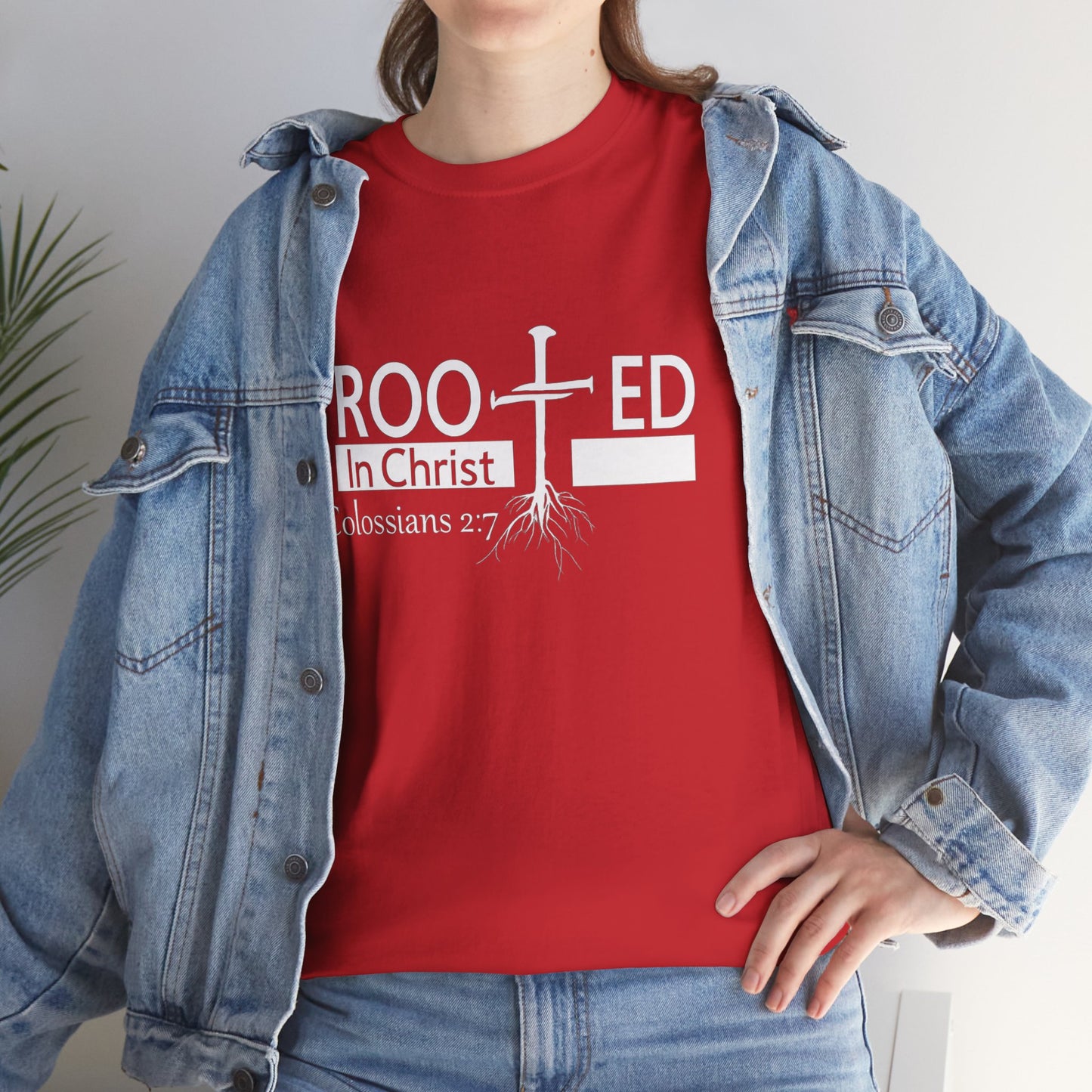 Rooted in Christ Unisex Tee