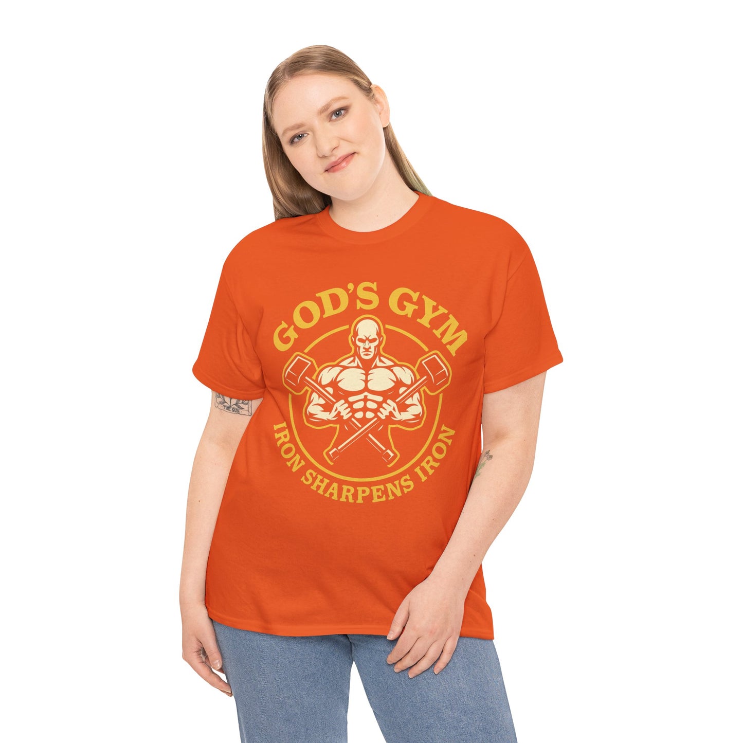 God's Gym - Iron Sharpens Iron Unisex Tee