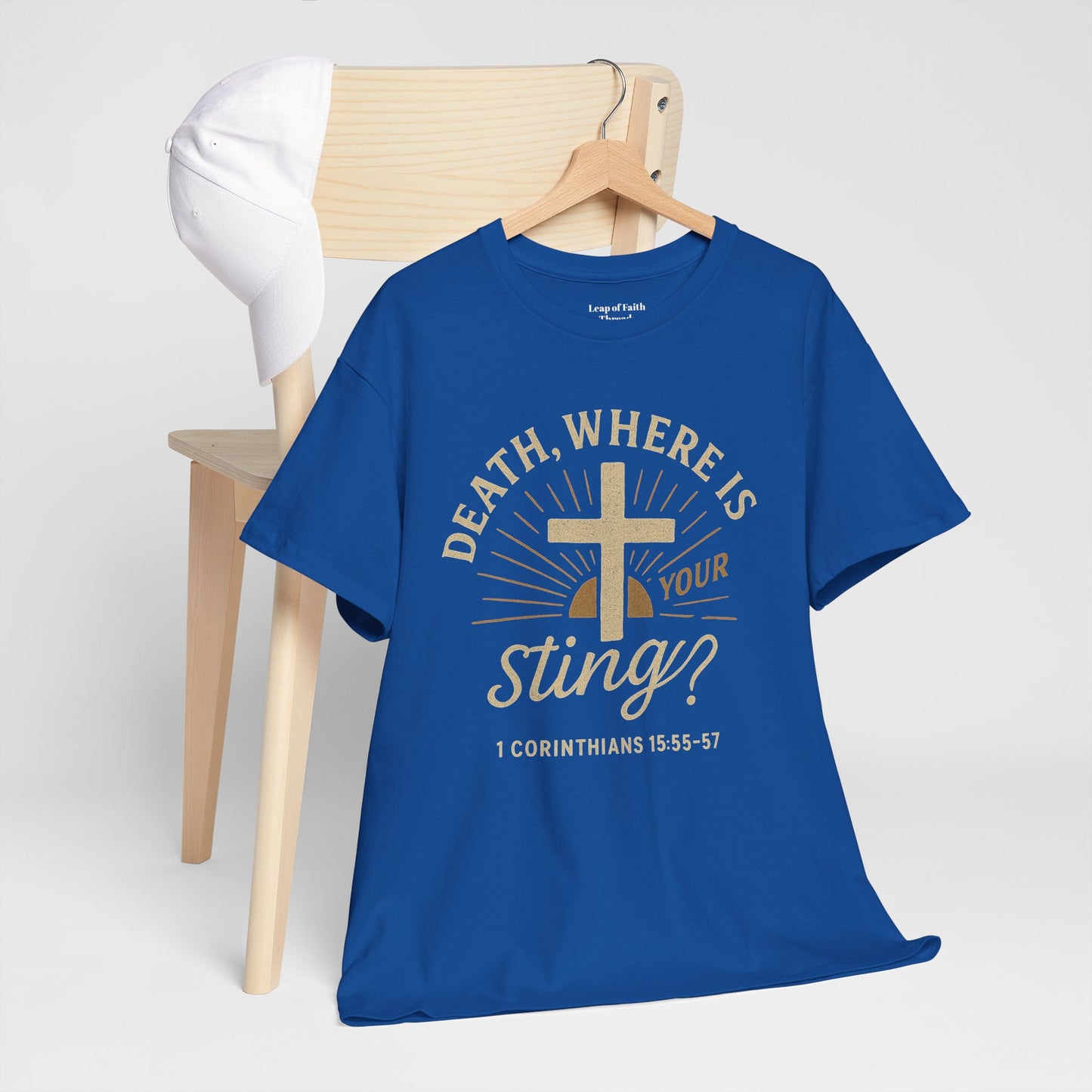 Death where is your sting Unisex Tee