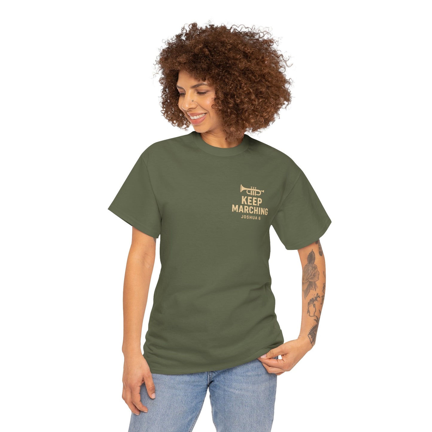 Keep Marching - Joshua 6 Unisex Tee