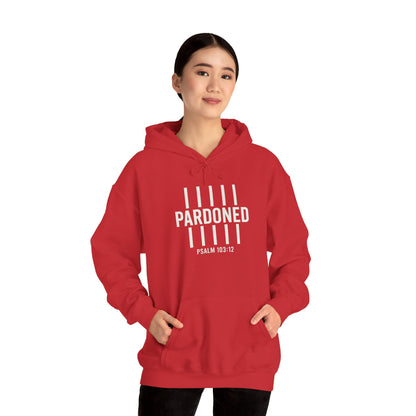 Pardoned Unisex Hoodie Psalm 100:12