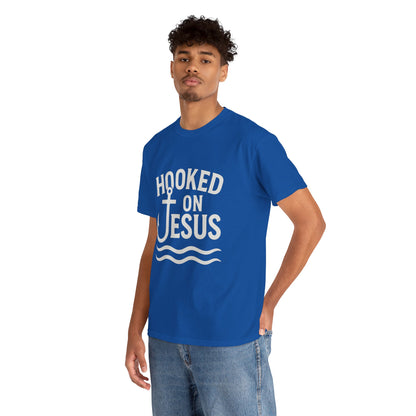 Hooked on Jesus Unisex Tee