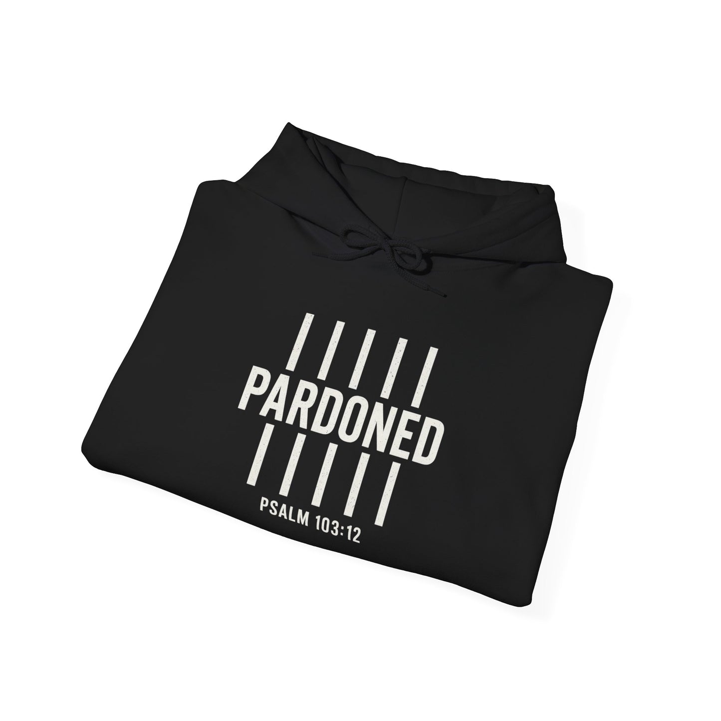 Pardoned Unisex Hoodie Psalm 100:12