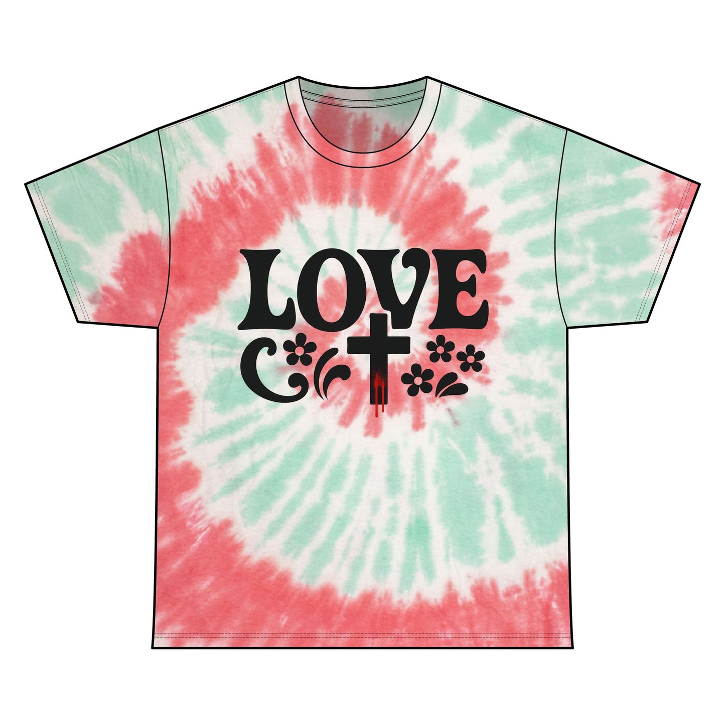 Love Tie Dye Unisex Tee