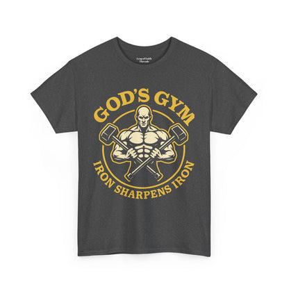 God's Gym - Iron Sharpens Iron Unisex Tee