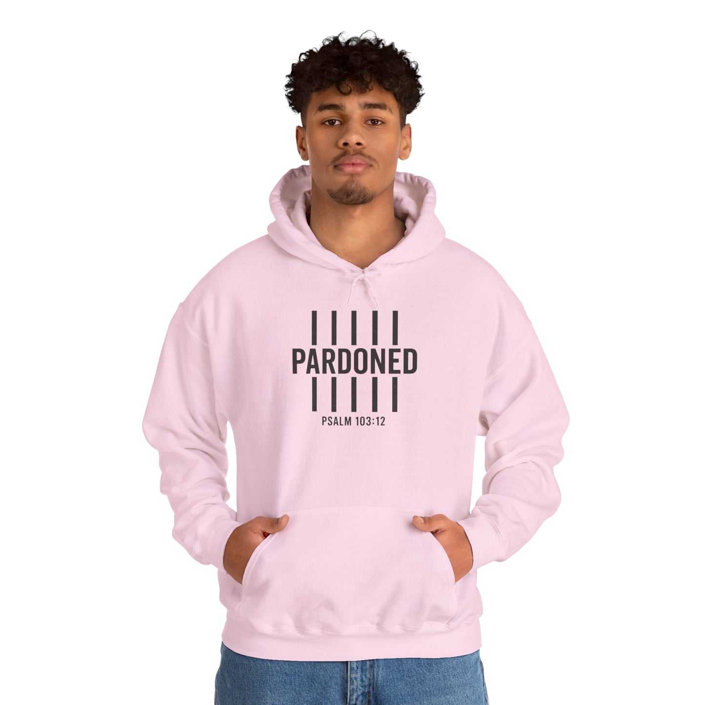 Pardoned Unisex Hoodie Psalm 100:12