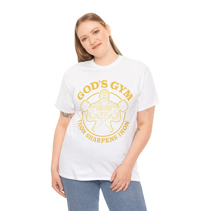 God's Gym - Iron Sharpens Iron Unisex Tee