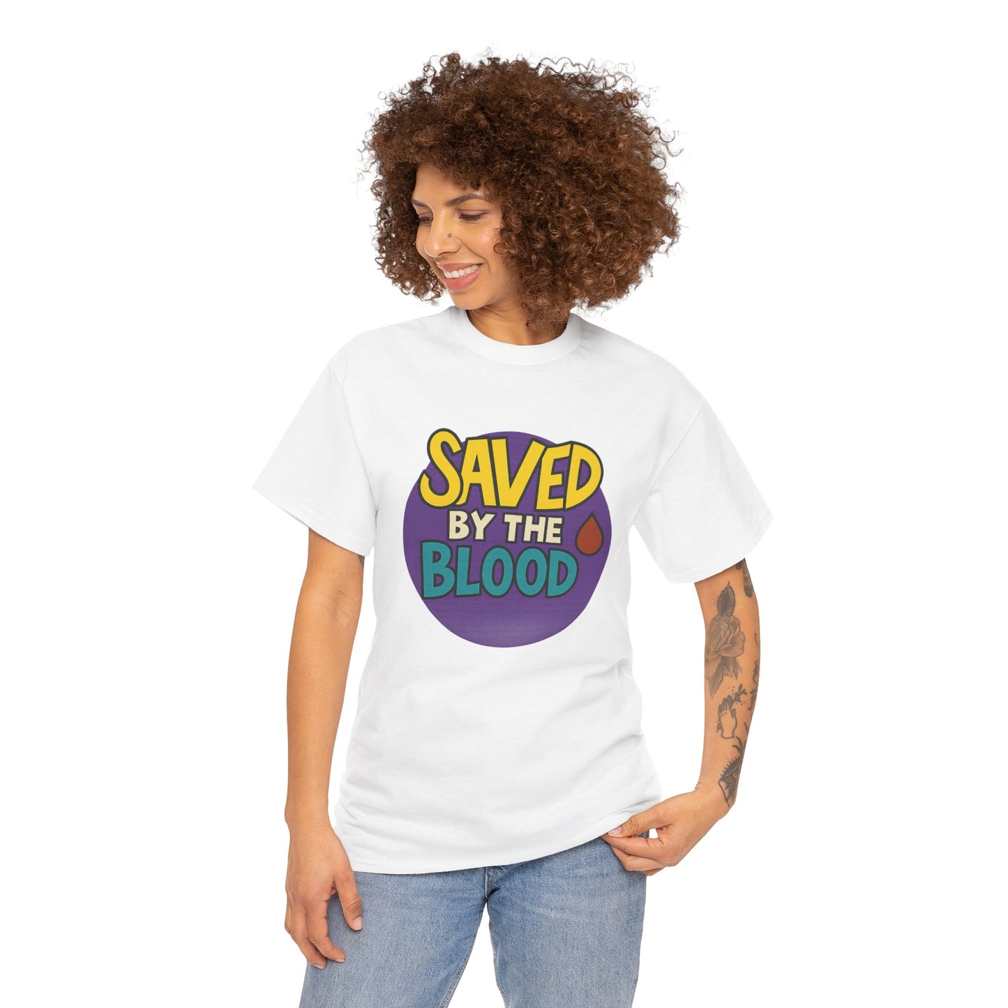 Saved By the Blood Unisex Tee