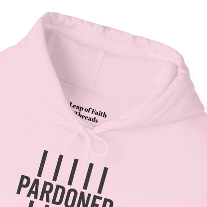 Pardoned Unisex Hoodie Psalm 100:12