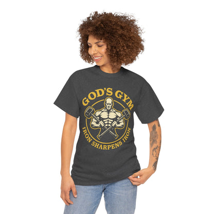 God's Gym - Iron Sharpens Iron Unisex Tee