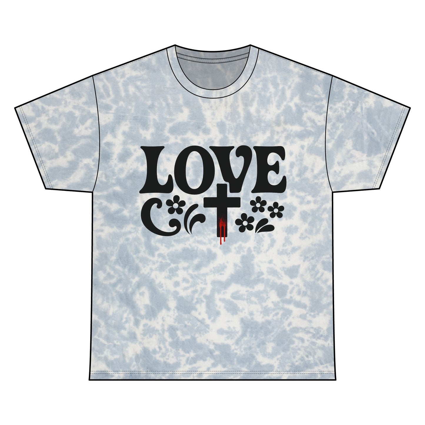 Love Tie Dye Unisex Tee